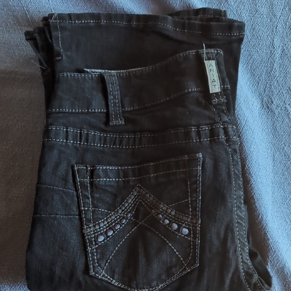 Ariat Women's Dark Black Boot Cut Jeans 30 Long